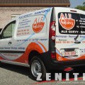 Signalétique petit véhicule utilitaire