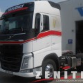Signalétique d'un tracteur Volvo